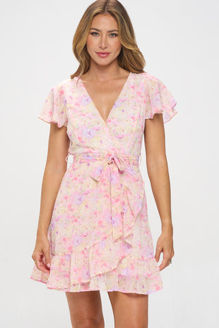 5896DR | Fit and Flare Dress | 3 Colors