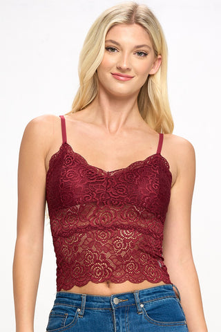 #X1507IT | Solid Bralette | 6 Colors