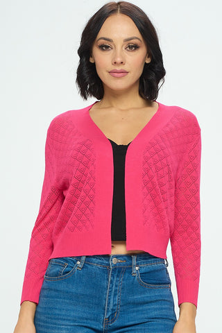 #5323TR | Solid Cardigan | 2 Colors