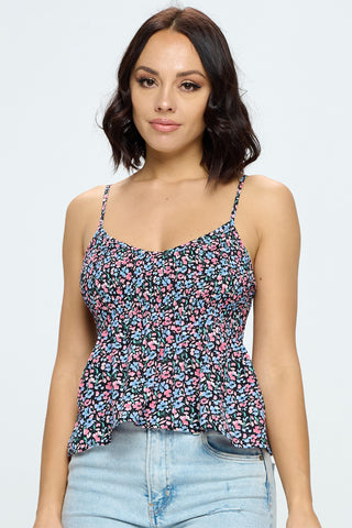 #5151TR | Floral Top | 2 Colors